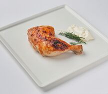 Запечённая куриная ножка