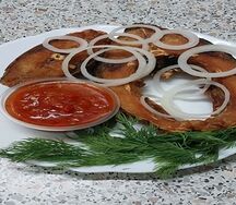 Сазан жареный