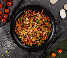 Лапша стеклянная Фунчоза с курицей