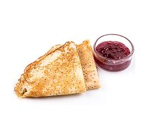Блины с вареньем