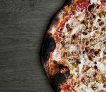 Пицца Кура с печеным перцем