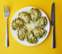 Вареники с картофелем и грибами