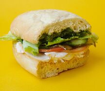 Чиабатта с курочкой