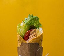 Цезарь-ролл с курицей