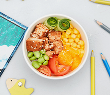 Детский боул с курицей