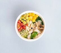 Поке с гребешком и щукой