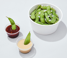 Эдамаме с солью и соусом пулькоги