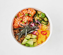 Поке острый лосось большая порция