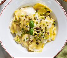 Равиоли с сыром рикотта