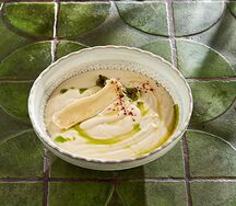 Крем-суп из цветной капусты с сыром бри