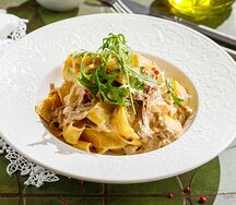 Паста с уткой