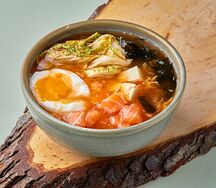 Суп Кимчи с морепродуктами