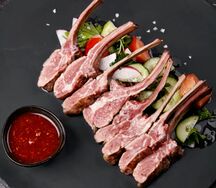 Маринованные ребра ягненка для шашлыка