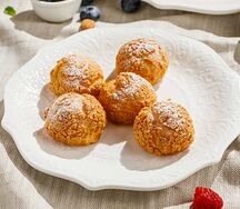 Заварные булочки с кремом