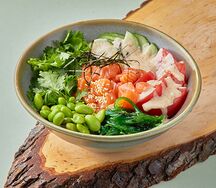 Поке с лососем