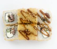 Краб в темпуре