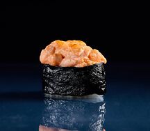 Запеченные суши Лосось