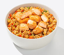 Рис с лососем