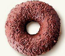 Донат тройной шоколад
