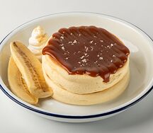 Панкейк Карамель-банан