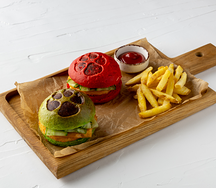 Мини бургер Следы ведут ко вкусу