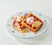 Морковные вафли