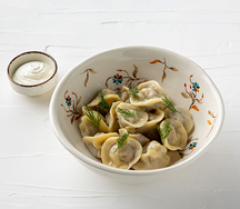 Самолепные мясные пельмени