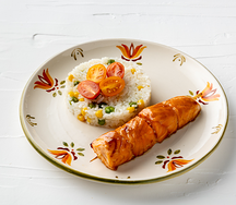 Шашлычок из лосося Мишкина добыча