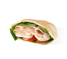 Пита с мортаделлой и овощами