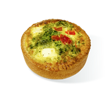 Киш с сыром и овощами