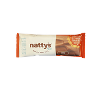 Батончик шоколадный Nattys с арахисовой пастой