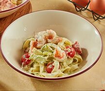 Паста с креветками