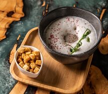 Грибной капучино