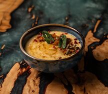 Каша пшенная с медовой тыквой