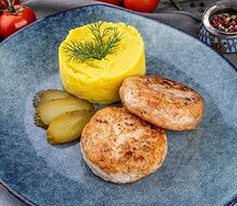 Котлеты из курицы жареные