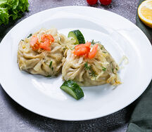 Манты из рубленной говядины