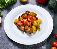 Индейка с овощами