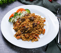 Плов из говядины