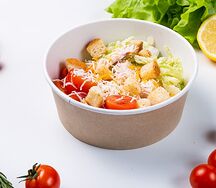 Салат Цезарь с курицей