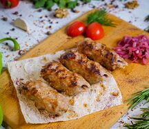 Люля-кебаб из свинины и говядины