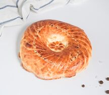 Лепешки с кунжутом из тандыра