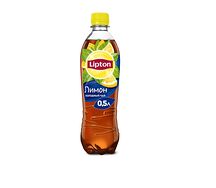 Lipton чёрный чай с лимоном