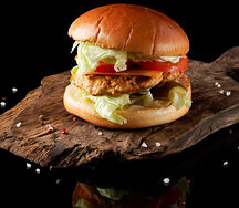 Burger -kebab с курицей