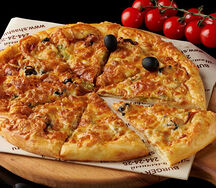Пицца - кебаб из телятины