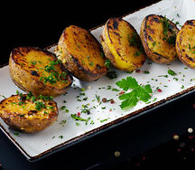 Картофель на мангале