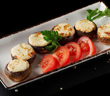 Шампиньоны с сыром