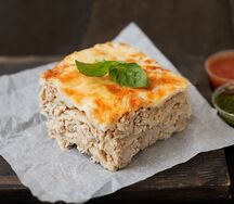 Лазанья с цыпленком