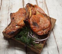 Шашлык из cвинoй корейки