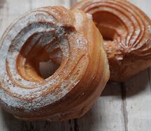 Колечки с творогом