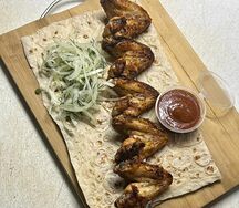 Шашлык из куриных крыльев